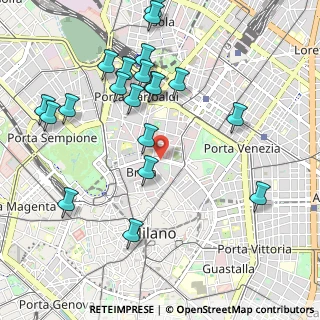 Mappa Via dell'Annunciata, 20121 Milano MI, Italia (1.135)