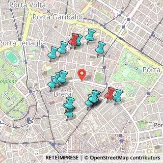 Mappa Via dell'Annunciata, 20121 Milano MI, Italia (0.4175)