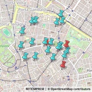 Mappa Via dell'Annunciata, 20121 Milano MI, Italia (0.458)