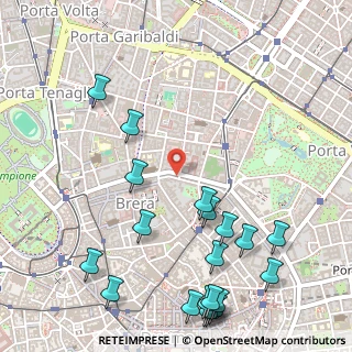 Mappa Via dell'Annunciata, 20121 Milano MI, Italia (0.705)