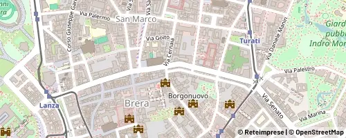 Mappa Milano