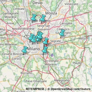 Mappa Via Camillo e Otto Cima, 20134 Milano MI, Italia (5.30917)