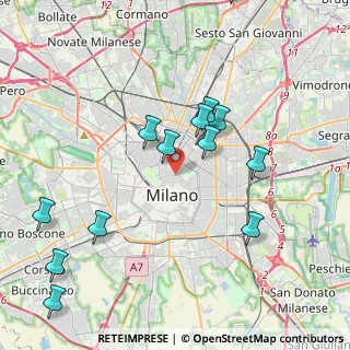 Mappa Via Fatebenefratelli, 20121 Milano MI, Italia (4.82429)