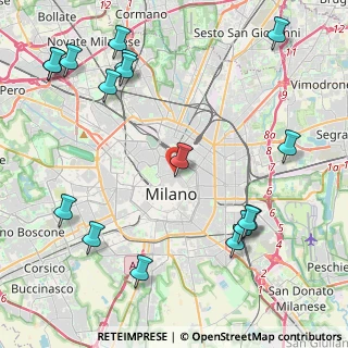 Mappa Via Fatebenefratelli, 20121 Milano MI, Italia (5.55882)