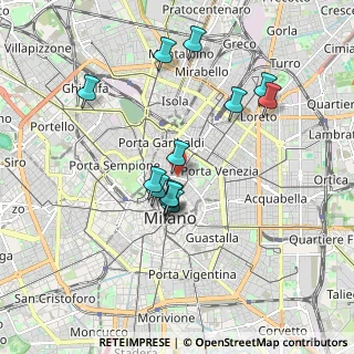 Mappa Via Fatebenefratelli, 20121 Milano MI, Italia (1.63462)