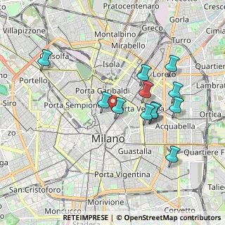 Mappa Via Fatebenefratelli, 20121 Milano MI, Italia (1.7425)