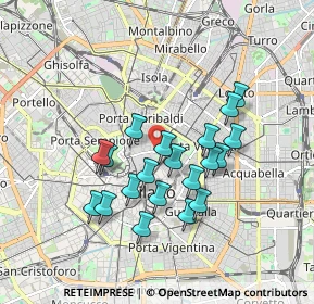 Mappa Via Fatebenefratelli, 20121 Milano MI, Italia (1.562)