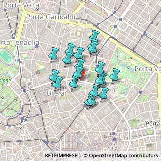 Mappa Via Fatebenefratelli, 20121 Milano MI, Italia (0.311)