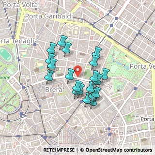 Mappa Via Fatebenefratelli, 20121 Milano MI, Italia (0.348)