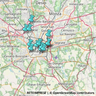 Mappa Polispecialistico Lambrate, 20131 Milano MI, Italia (5.03923)