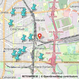 Mappa Polispecialistico Lambrate, 20131 Milano MI, Italia (1.43083)