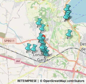 Mappa Via Bariselli, 25017 Lonato del Garda BS, Italia (1.74625)