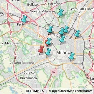 Mappa Piazza Giovanni Amendola, 20149 Milano MI, Italia (3.32)