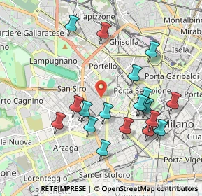 Mappa Piazza Giovanni Amendola, 20149 Milano MI, Italia (1.945)