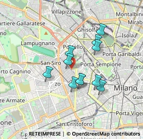 Mappa Piazza Giovanni Amendola, 20149 Milano MI, Italia (1.34455)