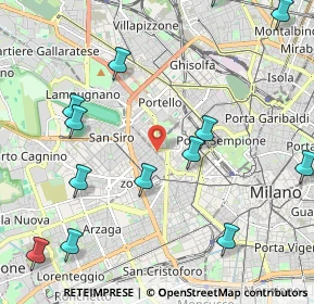 Mappa Piazza Giovanni Amendola, 20149 Milano MI, Italia (2.65077)