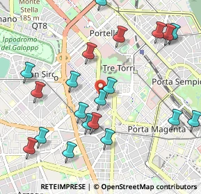Mappa Piazza Giovanni Amendola, 20149 Milano MI, Italia (1.168)