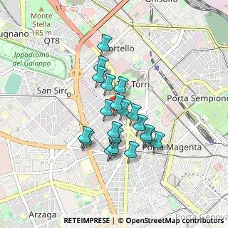 Mappa Piazza Giovanni Amendola, 20149 Milano MI, Italia (0.6535)