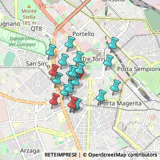 Mappa Piazza Giovanni Amendola, 20149 Milano MI, Italia (0.6985)