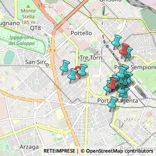 Mappa Piazza Giovanni Amendola, 20149 Milano MI, Italia (1.033)