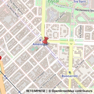 Mappa Via Monte Rosa, 27, 20149 Milano, Milano (Lombardia)