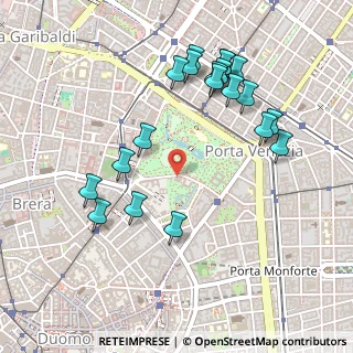 Mappa Via Palestro, 20121 Milano MI, Italia (0.527)