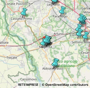 Mappa Via Nino Bixio, 20013 Magenta MI, Italia (8.957)