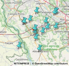 Mappa Via Nino Bixio, 20013 Magenta MI, Italia (6.58867)