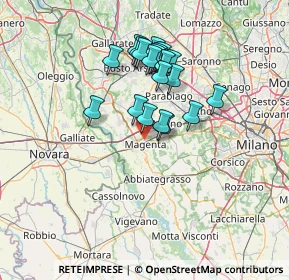 Mappa Via Nino Bixio, 20013 Magenta MI, Italia (11.4725)