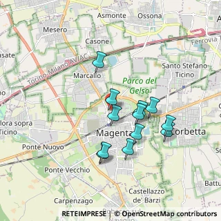 Mappa Via Nino Bixio, 20013 Magenta MI, Italia (1.55583)