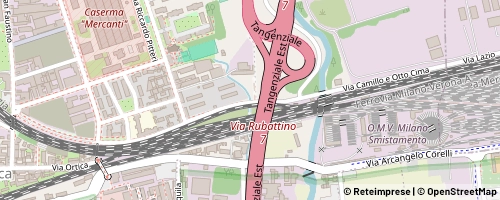 Mappa Milan