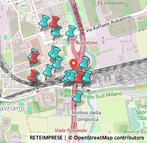 Mappa Milano, 20134 Milano MI, Italia (0.3835)