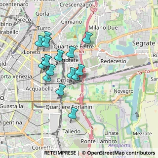 Mappa Via Camillo e Otto Cima, 20134 Milano MI, Italia (1.665)