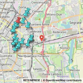 Mappa Via Camillo e Otto Cima, 20134 Milano MI, Italia (2.624)