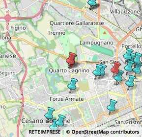 Mappa Via Carlo Marx, 20153 Milano MI, Italia (2.6575)