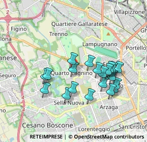 Mappa Via Carlo Marx, 20153 Milano MI, Italia (1.682)