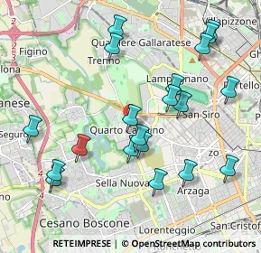 Mappa Via Carlo Marx, 20153 Milano MI, Italia (2.1345)