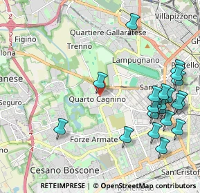 Mappa Via Carlo Marx, 20153 Milano MI, Italia (2.5205)