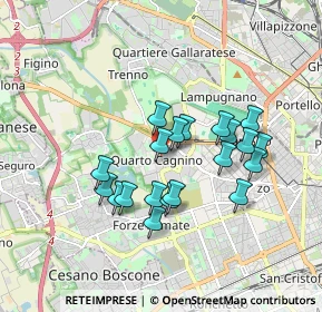 Mappa Via Carlo Marx, 20153 Milano MI, Italia (1.508)