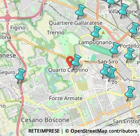 Mappa Via Carlo Marx, 20153 Milano MI, Italia (2.73917)
