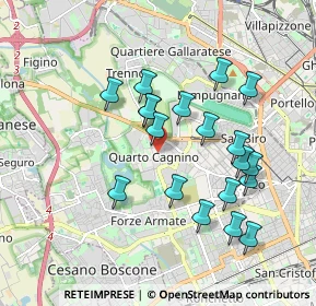 Mappa Via Carlo Marx, 20153 Milano MI, Italia (1.74)