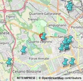 Mappa Via Carlo Marx, 20153 Milano MI, Italia (2.67583)