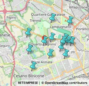 Mappa Via Carlo Marx, 20153 Milano MI, Italia (1.705)