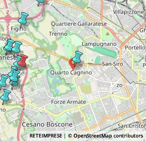 Mappa Via Carlo Marx, 20153 Milano MI, Italia (3.24462)