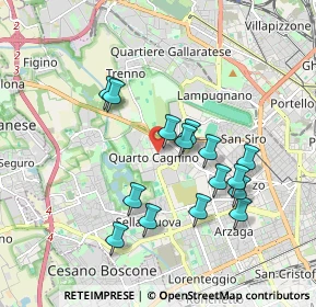 Mappa Via Carlo Marx, 20153 Milano MI, Italia (1.69)