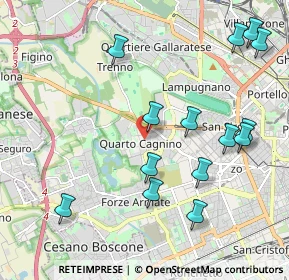 Mappa Via Carlo Marx, 20153 Milano MI, Italia (2.30714)