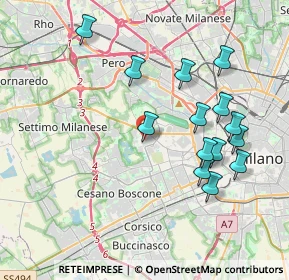 Mappa Via Carlo Marx, 20153 Milano MI, Italia (3.92429)