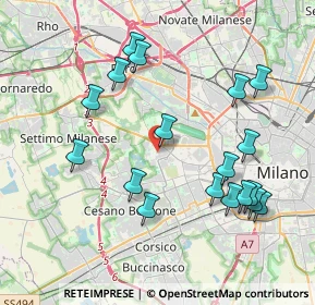 Mappa Via Carlo Marx, 20153 Milano MI, Italia (4.15778)