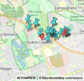 Mappa Via Carlo Marx, 20153 Milano MI, Italia (0.6985)