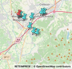 Mappa Via Fogazzaro, 36040 Brendola VI, Italia (3.49909)